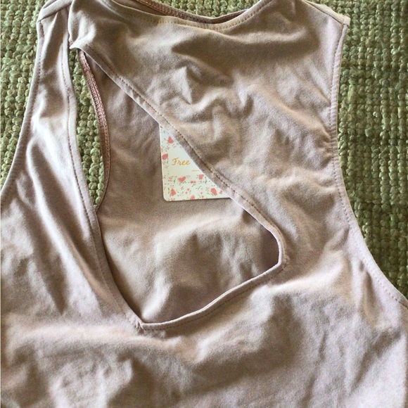 Free People soft cutout bodysuit - Picture 3 of 6